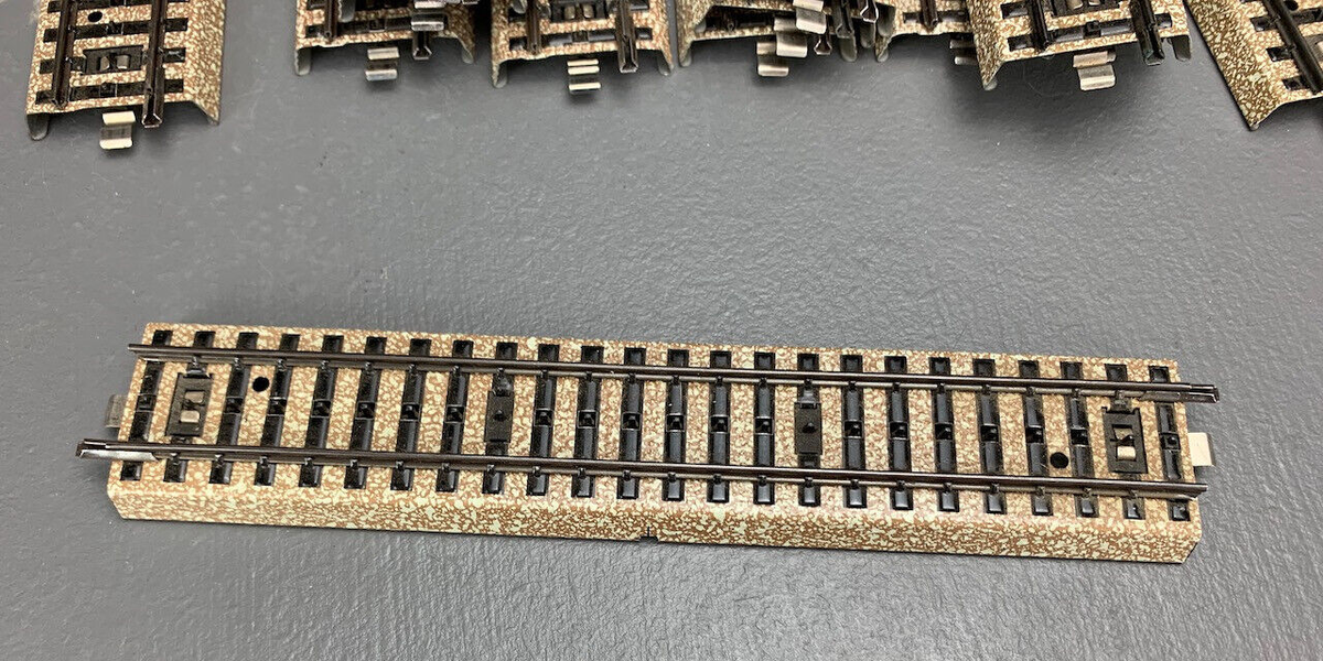 HO Märklin Metal Straight Section M Track 5106 180mm Sold By The