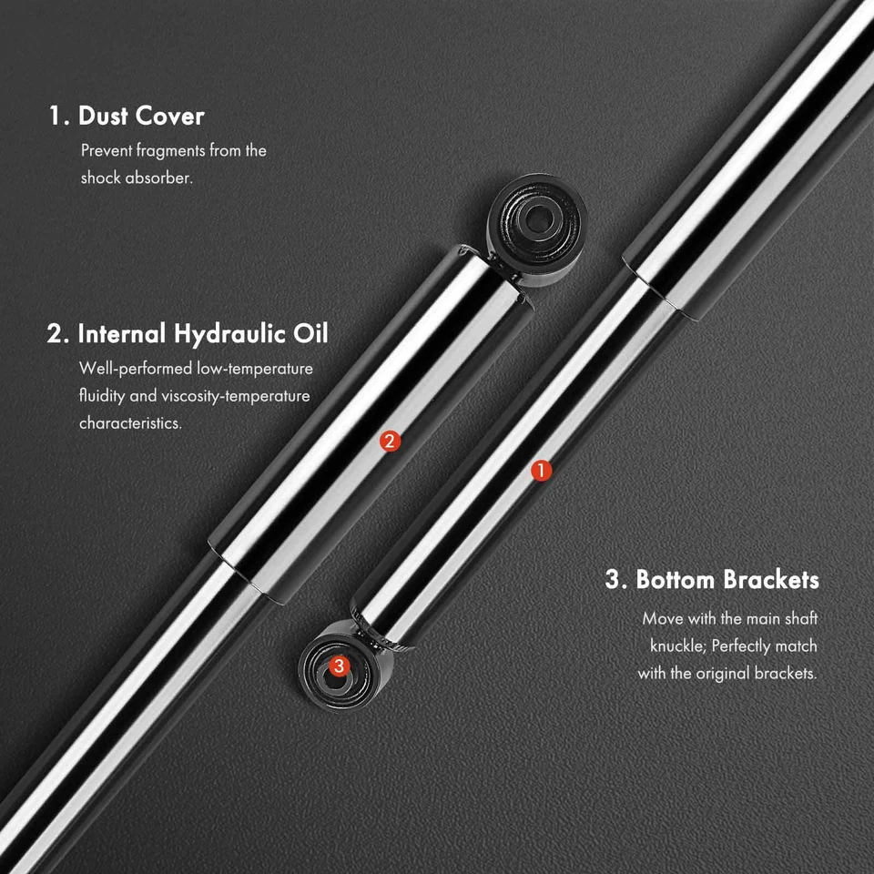 Amortiguador delantero para Ford F650 F750 2000-2015 International Harvester 3000 Foto 3 de 4