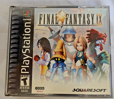 Final Fantasy IX - Sony PlayStation 1 (PS1) Black Label