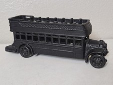 Double Decker Cast Iron Bus 4.25" Tall X 11" Long