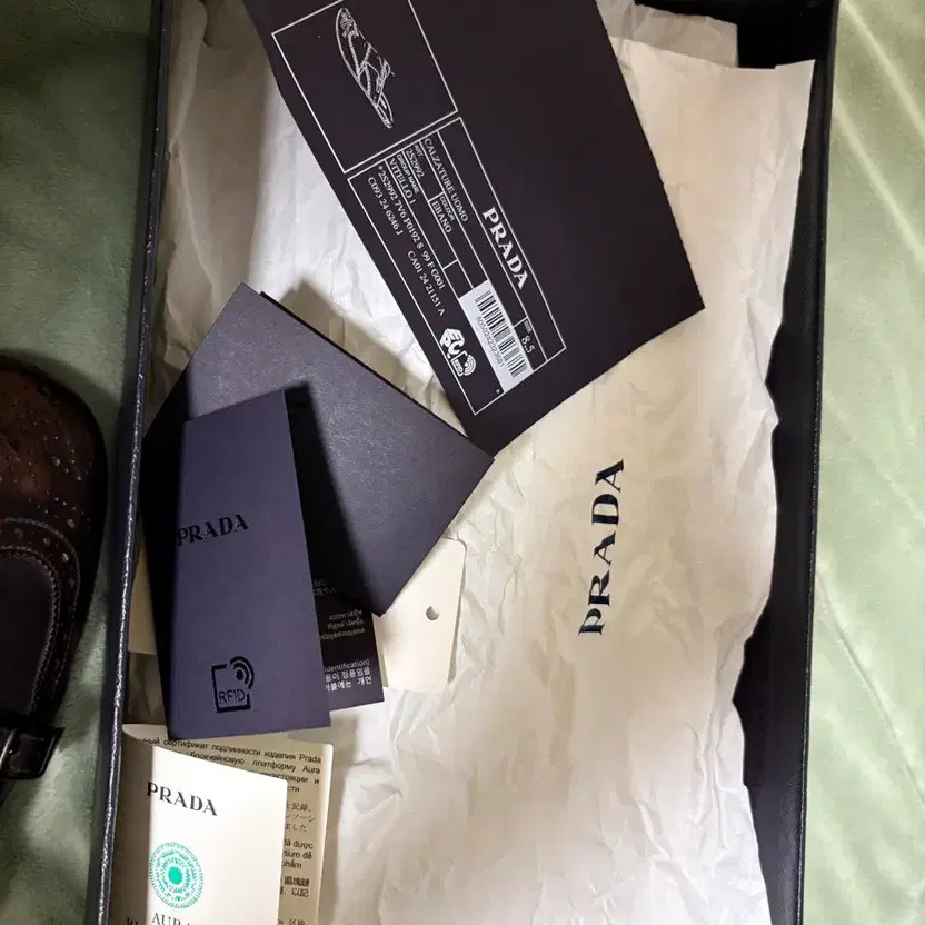 Prada Colab Double Monk Mule 25ss Dark Brown 8.5 Full Box thumbnail 2