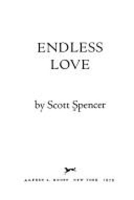 Endless Love Hardcover Scott Spencer