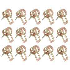 15 Stück Schlauchklemmen 6mm Federband-Klemmen Kraftstoff Wasser