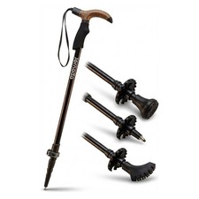 Best Ultralight Collapsible Aluminum Trekking Poles Adjustable 25''53'' Folding