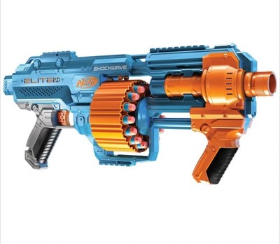 NERF Elite 2.0 Blaster Shockwave RD 15 und 30 Pfeile Neu Ohne Verpackung