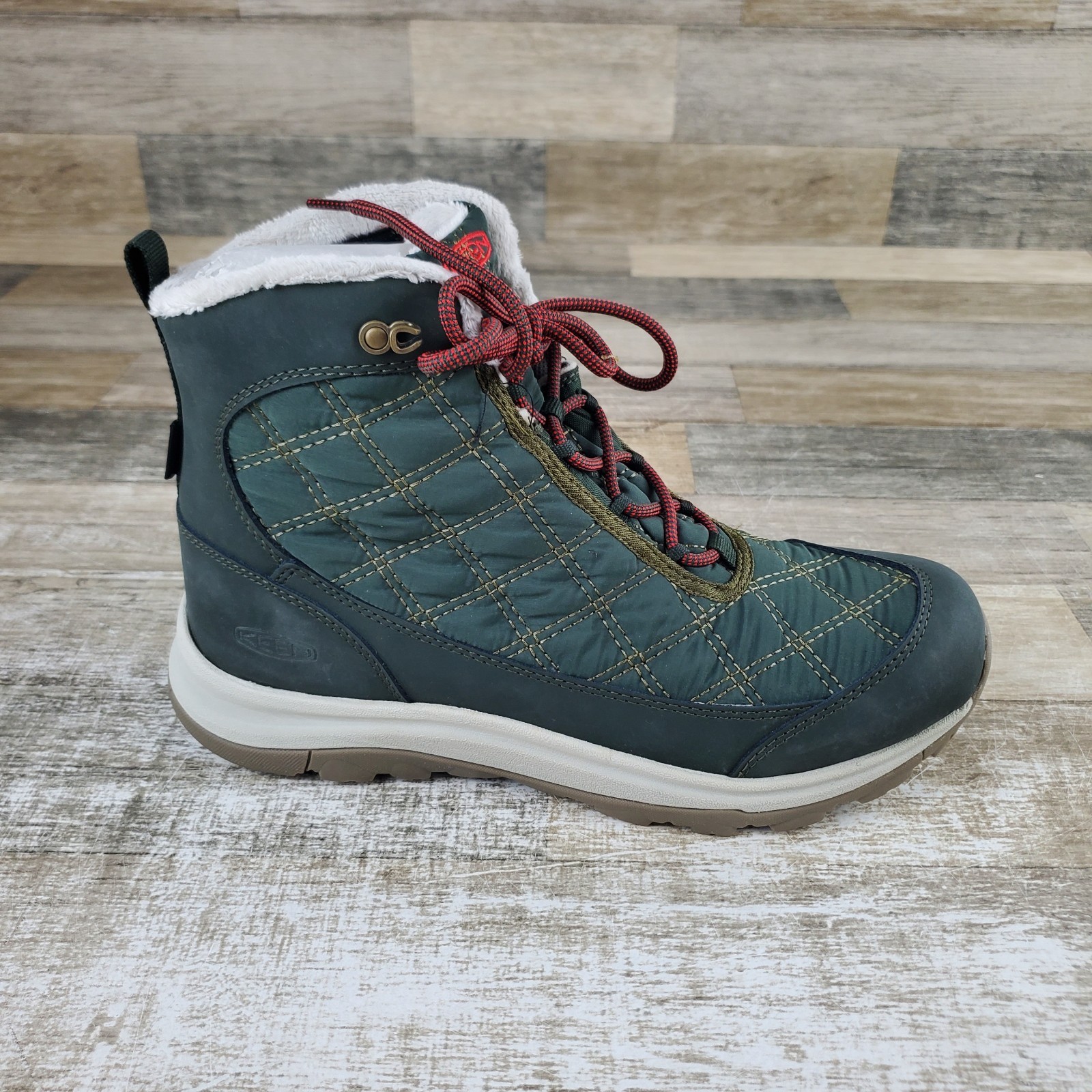 Scarpe da trekking Keen Terradora II da donna taglia 10 Rosin impermeabili stringate medie