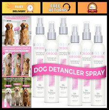 Detangling Spray for Dogs - Lightweight Leave-In Grooming Mist, 8 Fl Oz - 6 Pack