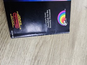 USED AUTHENTIC MANUAL ONLY - NO GAME - NO BOX -) BEETLEJUICE (- NES