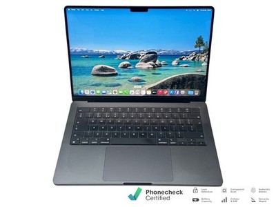 MacBook Pro 14 2023 M3 Pro A2992 18-Kern-GPU 18 GB RAM 512 GB SSD Space Black