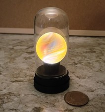 Large Glass Light up Marble Display Akro, Cac, Pelt, German Marbles