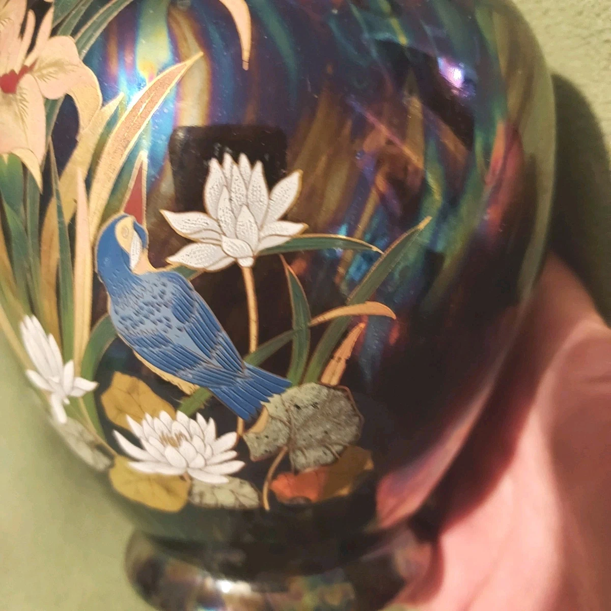 日本鸟花瓶收藏花瓶| eBay