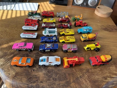 Matchbox Lesney Car Collection 27 Vehicles 1970s Job Lot