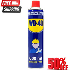WD-40 Original Multi-Use Lubricant Spray Clean & Protect Metal from Rust, 600ml