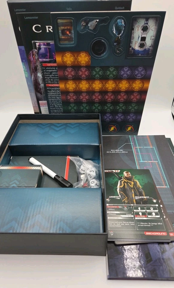 Critical Foundation Season 1 RPG Board Game Science Fiction Strategy - Image 3 of 3