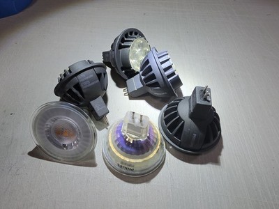 (5 Pack) Philips LED , MR16, 6.5W, 2700K Dimmable 12V ( 2605281733