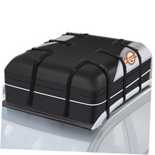 Rooftop Cargo Carrier - PVC Waterproof Roof Rack Cargo Carrier for 21 Cubic