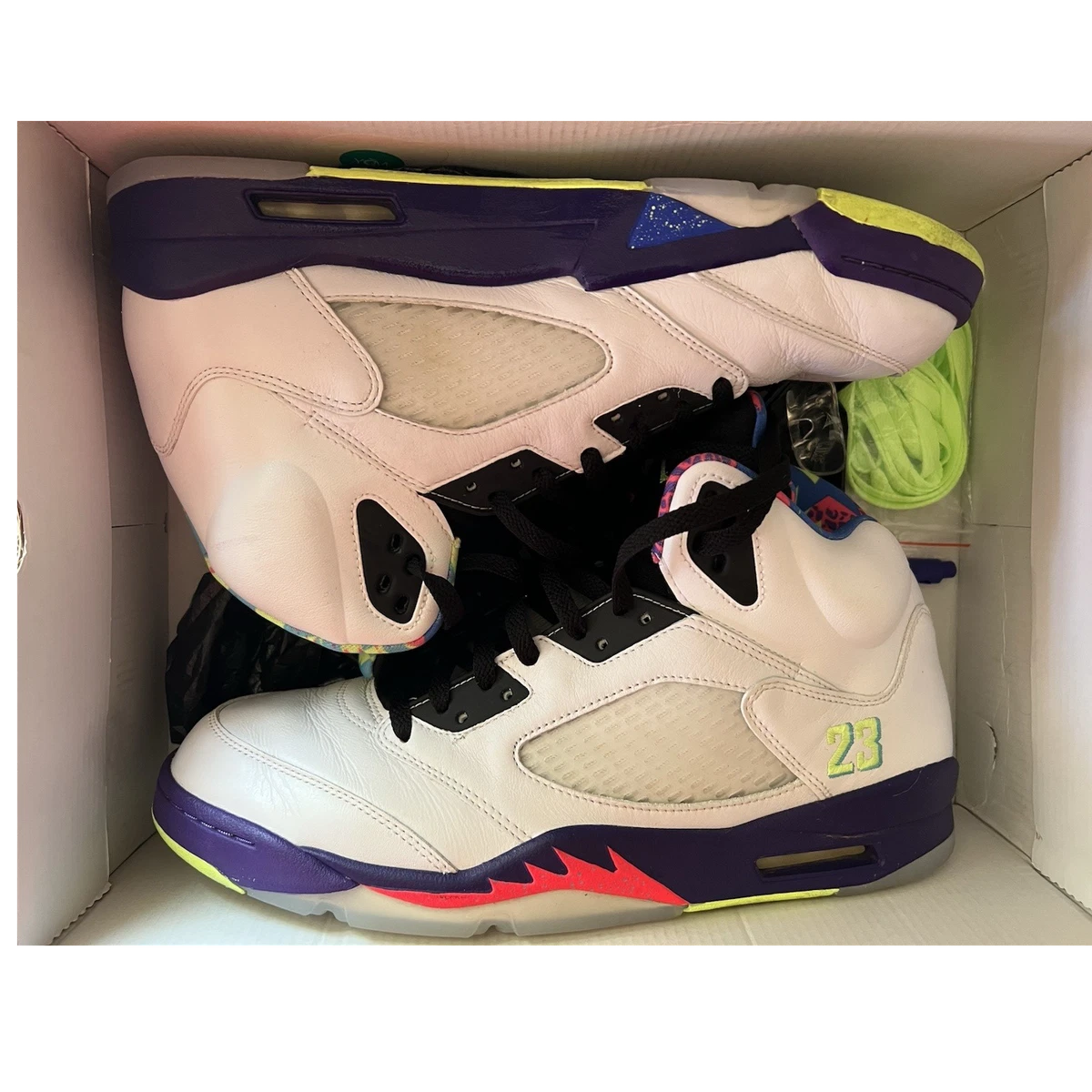 Preços baixos em Jordan 5 Retro Alternate Bel-Air Court Purple
