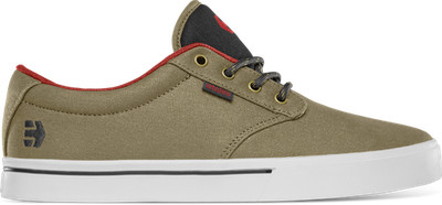Etnies Men's Jameson 2 Eco Skate Shoe Tan/Black - 4101000323-259, Tan/Black