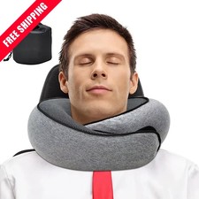 Neck Travel Pillow Memory Foam Neck Pillow Comfort Compact Ergonomic for Travel