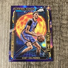2023-24 Topps Chrome Cosmic #PPS-8 Chet Holmgren Planetary Pursuit Sun