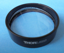 ThorLabs LJ5654RM Ø1” Mounted Plano ConvexCaF Cylindrical Lens F=100mm Uncoated