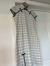 Vestidos Largos Vestidos Cuadriculados De Moda Pegados Vestido Map