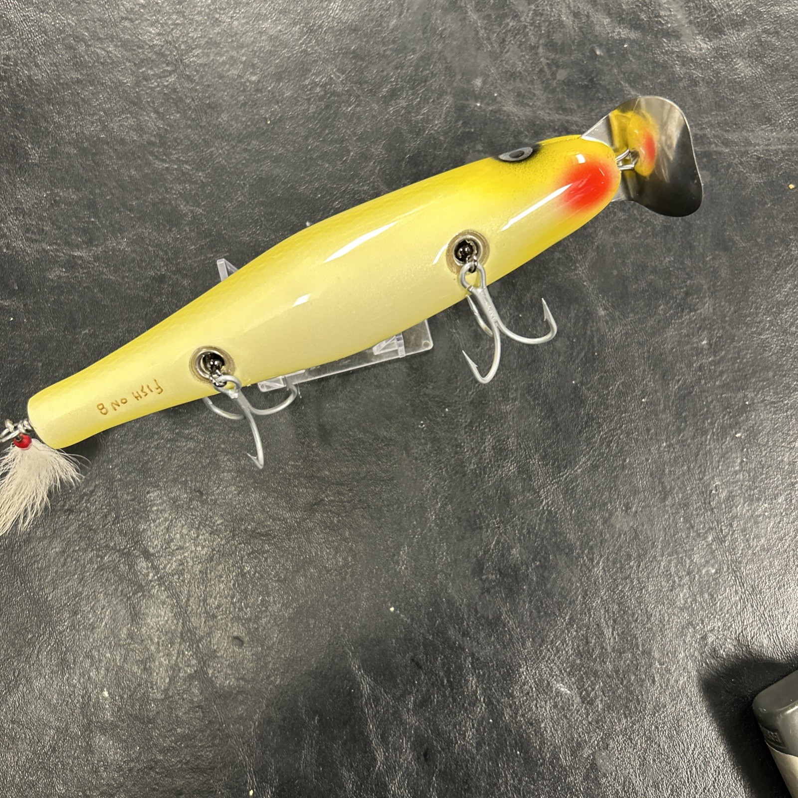 Vintage Fish On 8 “Surfster” 3oz -Surf Lure- Striper Plug  Custom - Image 3