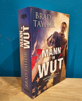 Mann in Wut  - Action-Thriller von Brad Taylor - TB 2015