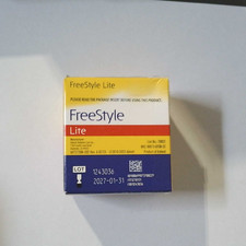 Freestyle Lite 50 Test Strips USA SELLER going fast don  t miss out EXP 01/27