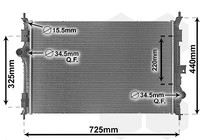 VAN Wezel KüHler, MotorküHlung U.A. FüR CitroËN, Ds, Fiat, Opel, Peugeot