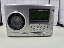 Sharper Image Travel Sound Soother 20 Model SI621 White Noise Alarm Clock