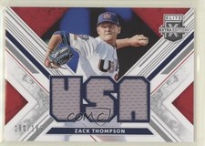 2019 Elite Extra Edition USA National Team Materials Black Zack Thompson 2jt