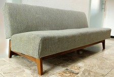 Sofa Couch Klappsofa Klappbett Daybed Schlafsofa 70er Jahre Vintage Mid Century