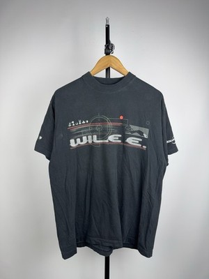2000 Retro Vintage Y2K Racing Rollerblade x Looney Tunes Wile E Tee Men s L Size