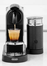 Nespresso CitiZ & Milk Espresso Machine by De’Longhi Chrome Good Condition