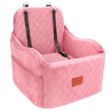 Dog Booster Car Seat for Small/Medium Dogs,Soft Puppy Portable Car Seat with ...
