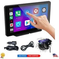 Smart Wireless Car Stereo with Touch Display, GPS & Reversing Camera - 7-Inch