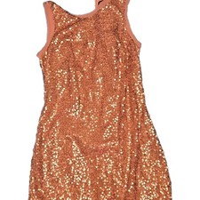 Vince Camuto Women s Size 2 Rose Gold Sequin Bodycon Cocktail Dress Sleeveless