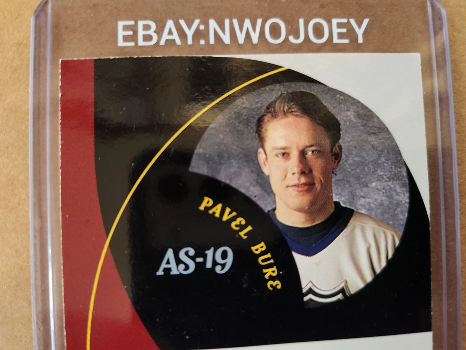 CAMISETA DE PAVEL BURE 1998-99 BE A PLAYER ALL-STAR #AS-19 RARA GAME WAS IN VANCOUVER Foto 4 de 4