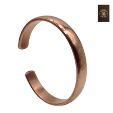 Hand Forged 100 Copper Bracelet. Made with Solid and High Gauge Pure Copper.