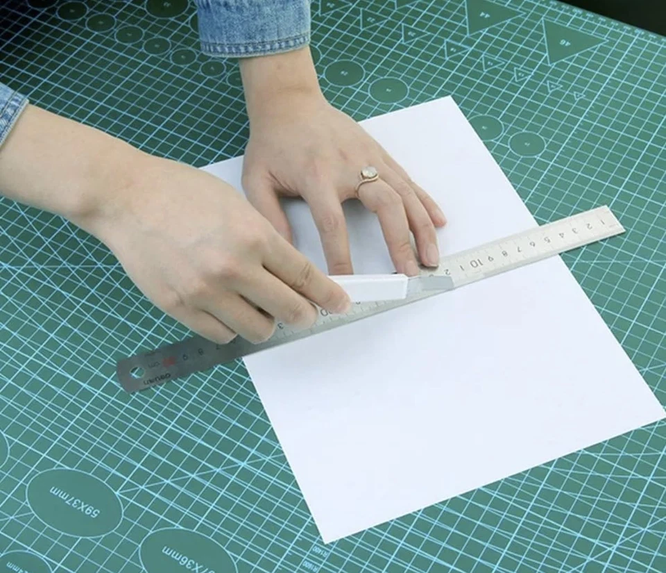 Selbstheilende Schneidmatte A2 60x45 cm, BIGSTREN, rutschfeste Oberfläche - Bild 3 von 4