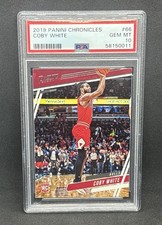 Coby White 2019 PANINI CHRONICLES #66 ROOKIE RC PSA 10