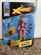 Marvel Legends X-Force Retro Card Feral 6 Scale Action Figure Hasbro 2025 New