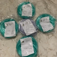 Oxygen Supply Tubing 25’ Mars Wellness Lot Of 5 Latex Free kink free