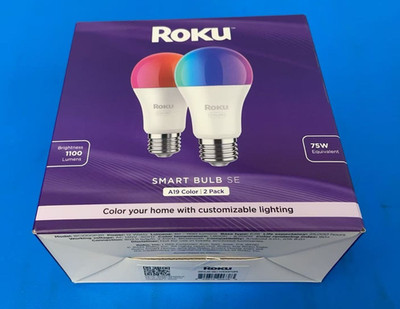Roku Smart Home Smart Bulb SE (Color) 2 Pack