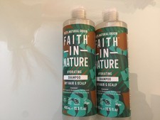 Faith in Nature, Coconut Shampoo, 2 x 400ml 13.75 per litre