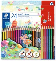 Staedtler Dreikant-Buntstift Noris Colour 18 + 6 Kartonetui
