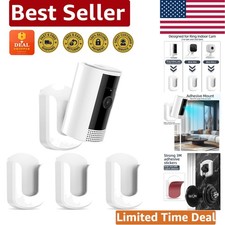 Adhesive Wall Mount Bracket for Ring Cameras - Effortless Installation, 3 Pack