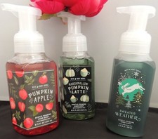 BATH  BODY WORKS 3 PC FOAMING HAND SOAP