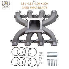 300-132 Single Plane Intake Manifold For Ls1 Ls2 Ls6 W Cathedral Port Cylinder 300-132 Single Plane Intake Manifold For Ls1 Ls2 Ls6 W Cathedral Port Cylinder